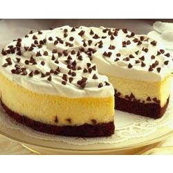 Brownie Chocolate Chip Cheesecake_image