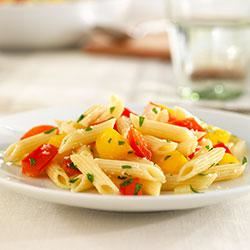 Mini Penne with Sweet Peppers and Parmigiano-Reggiano image