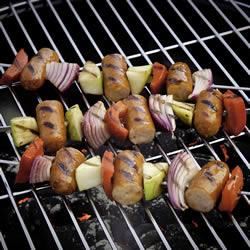 CheddarWurst® and Apple Kabob image