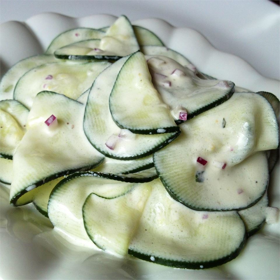Cucumber with Sour Cream image