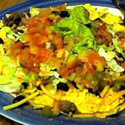 Vegetarian Nachos Supreme for Two image