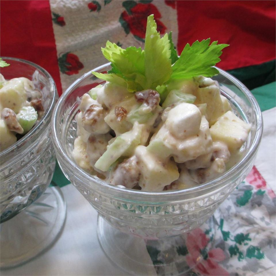 Date-Marshmallow Waldorf Salad image