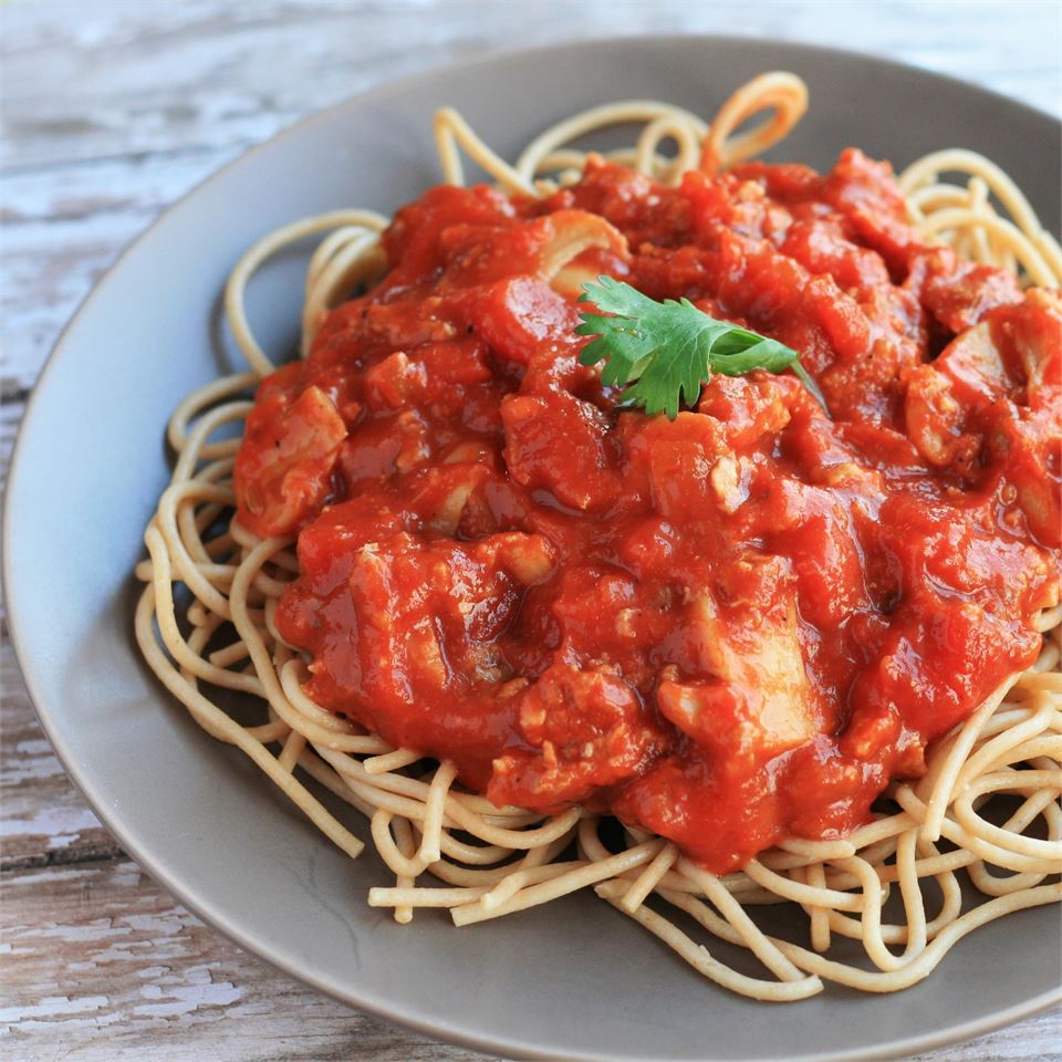 Easy Spaghetti with Tomato Sauce_image